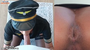 Uzun bacaklı pilot hatundan HD göte boşalma porno izle
